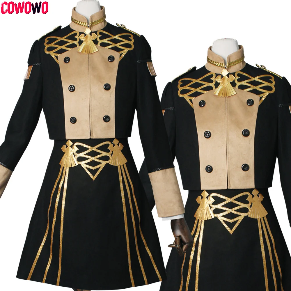 

COWOWO Fire Emblem Three Houses Ingrid Cosplay Costume Dress Cos Game Anime Party Uniform Hallowen Play Role Clothes Clothing