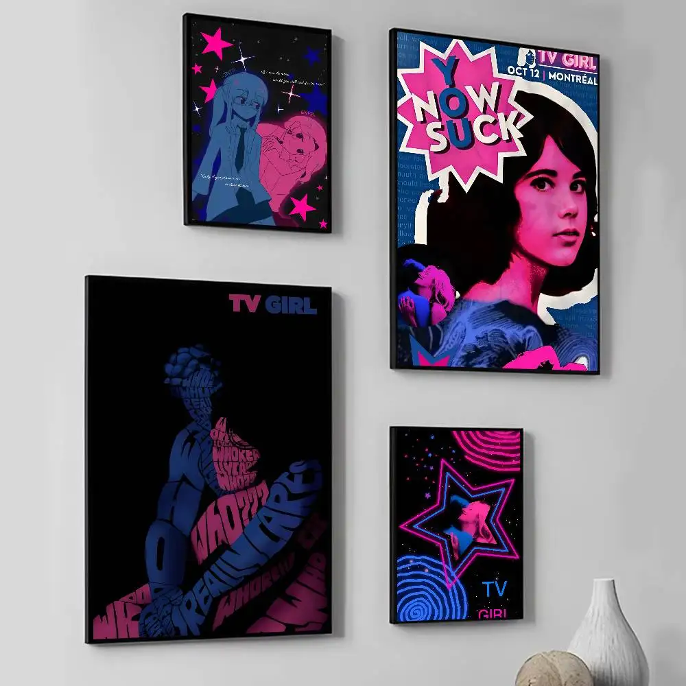 Classic TV Drama TV G-Girl Art Poster Fancy Wall Sticker for Living Room Bar Decoration Wall Decor
