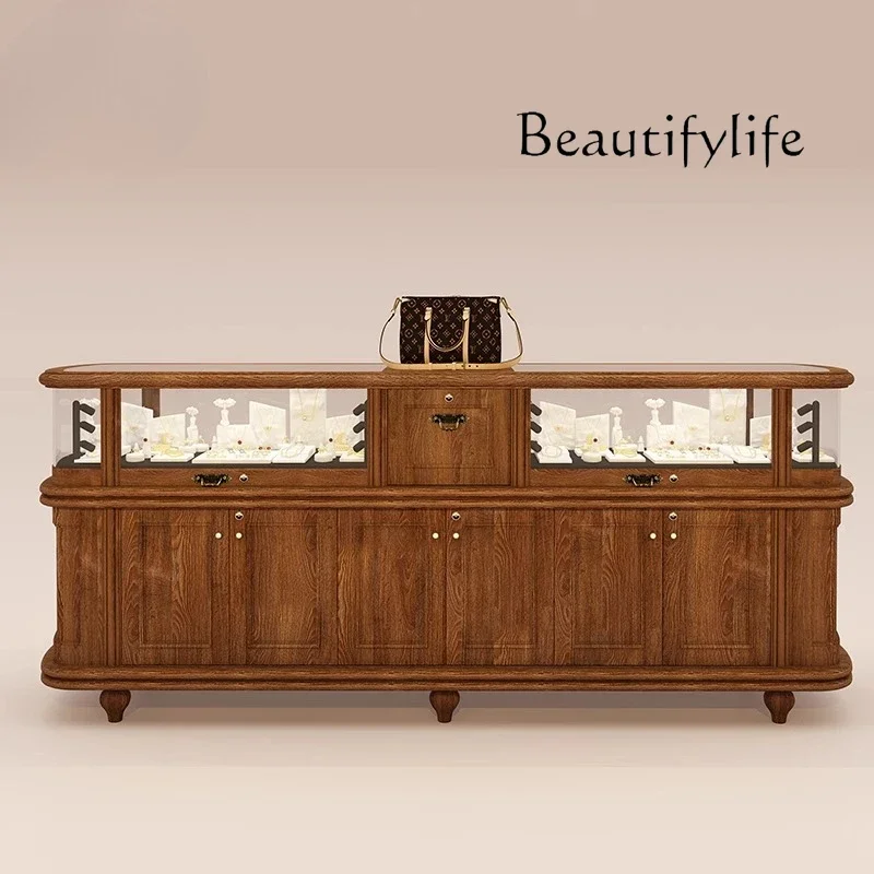 BJ Cabinet Medieval Clothing Store Studio Luxury Container Accessories Display Cabinet Jewelry Bags Display
