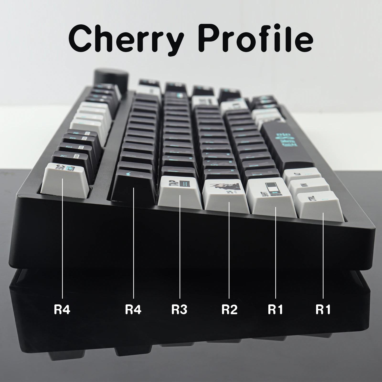 Imagem -05 - Teclado Mecânico Keycaps Oem Altura de Fábrica Pbt Sublimação Térmica 142 Chaves Personalizado Jogos Esports Kaiju-no.8