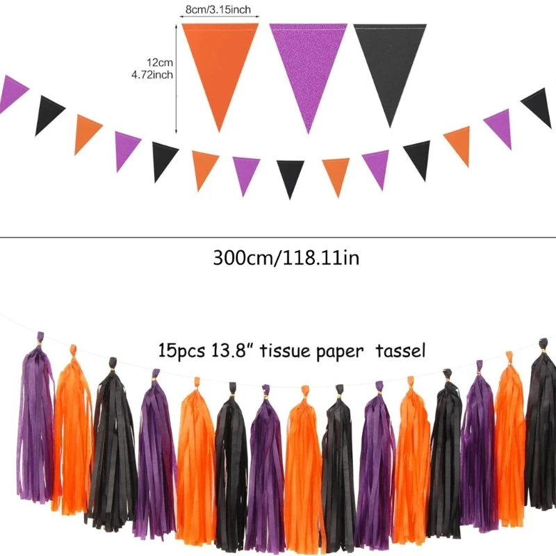 Khăn giấy Halloween đầy màu sắc Kiểu dáng sự kiện độc đáo và trang trí nhà cửa