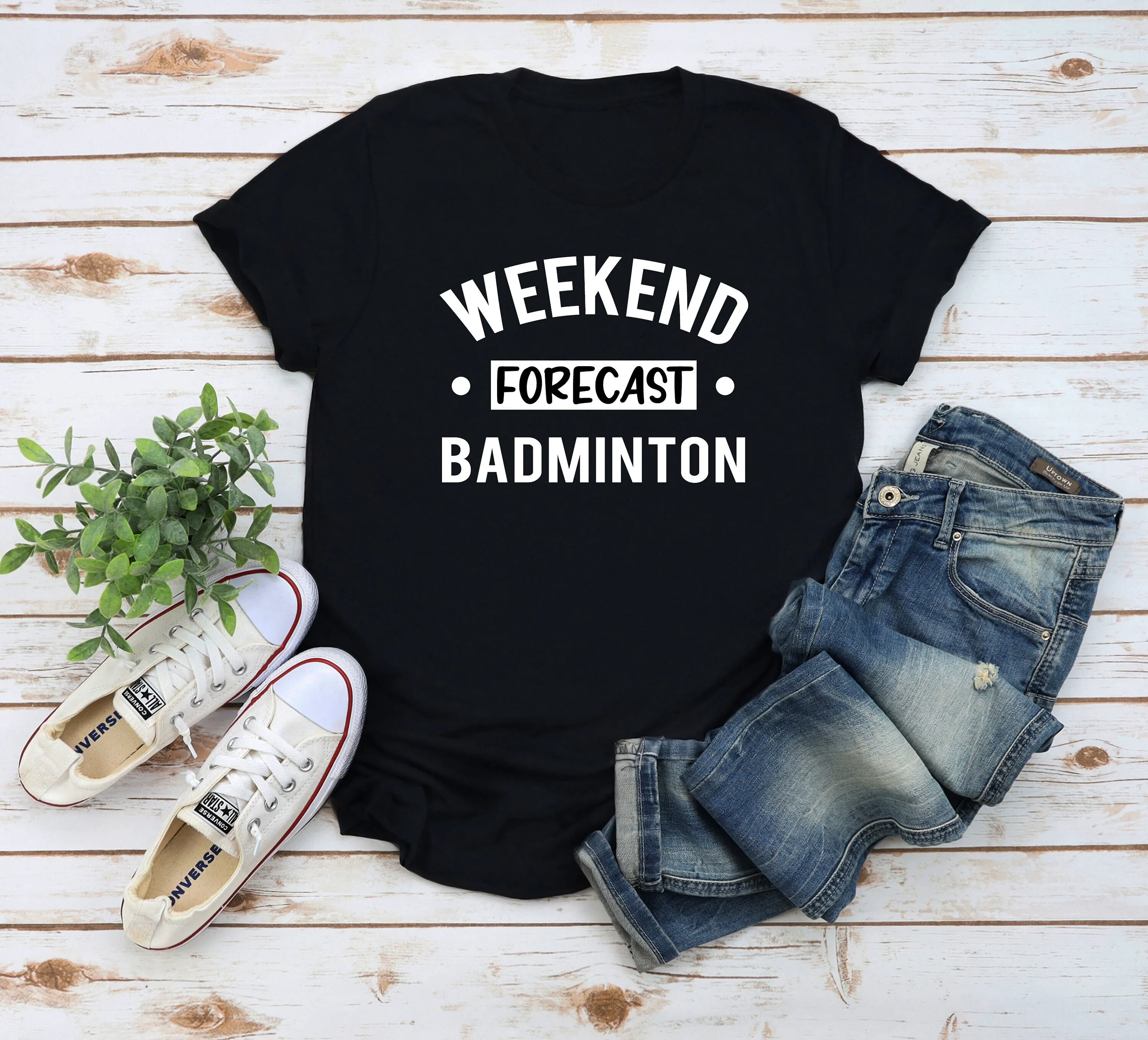 

Badminton T Shirt For Player Him Her Men And Women