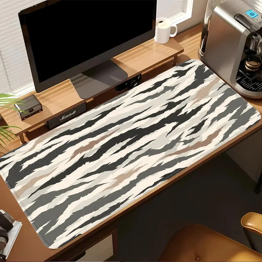 Abstract Stripe Print Mouse Pad Keyboard Mouse Pad Game Console Pad office Pad Desk accessories Computer Laptop Pad overlock