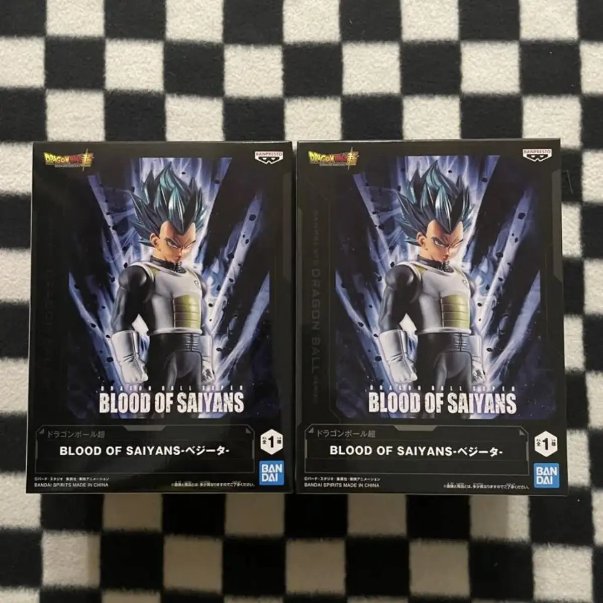 Em estoque genuíno banposto dragon ball sangue de saiyanans vegeta figuras de ação estátua em pé modelo brinquedo caixa boneca crianças presente