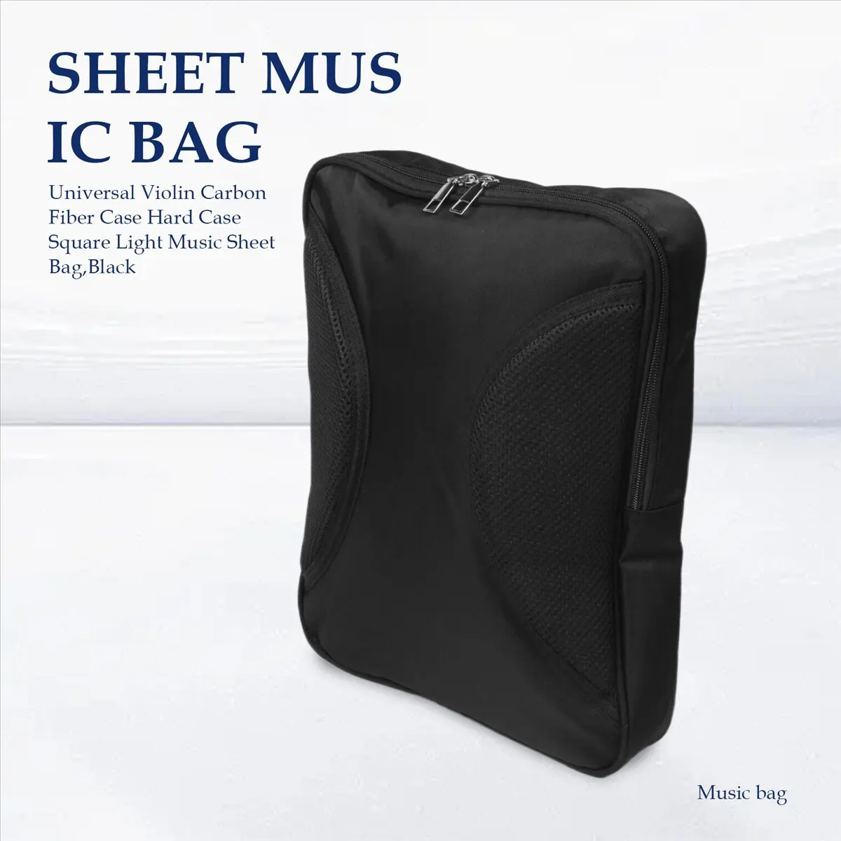 

Y152A ГОРЯЧИЙ универсальный чехол из углеродного волокна для скрипки, жесткий легкий чехол для музыкальных листов, черный