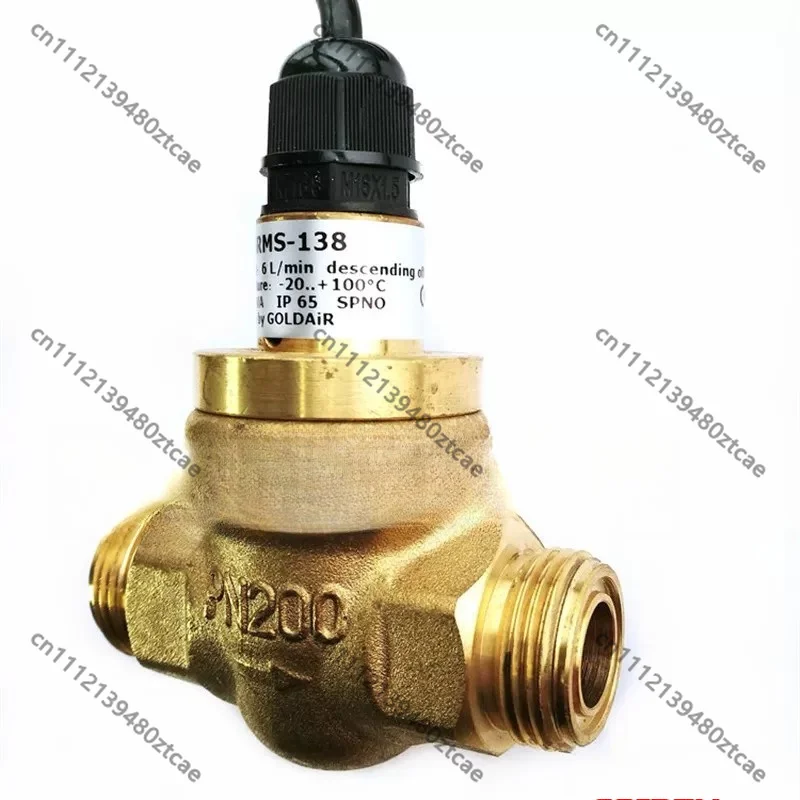 Screw Compressor Oil Flow Switch Oil Flow Relay Control Valve Industrial Refrigeration Compressor Replacement Spare Parts