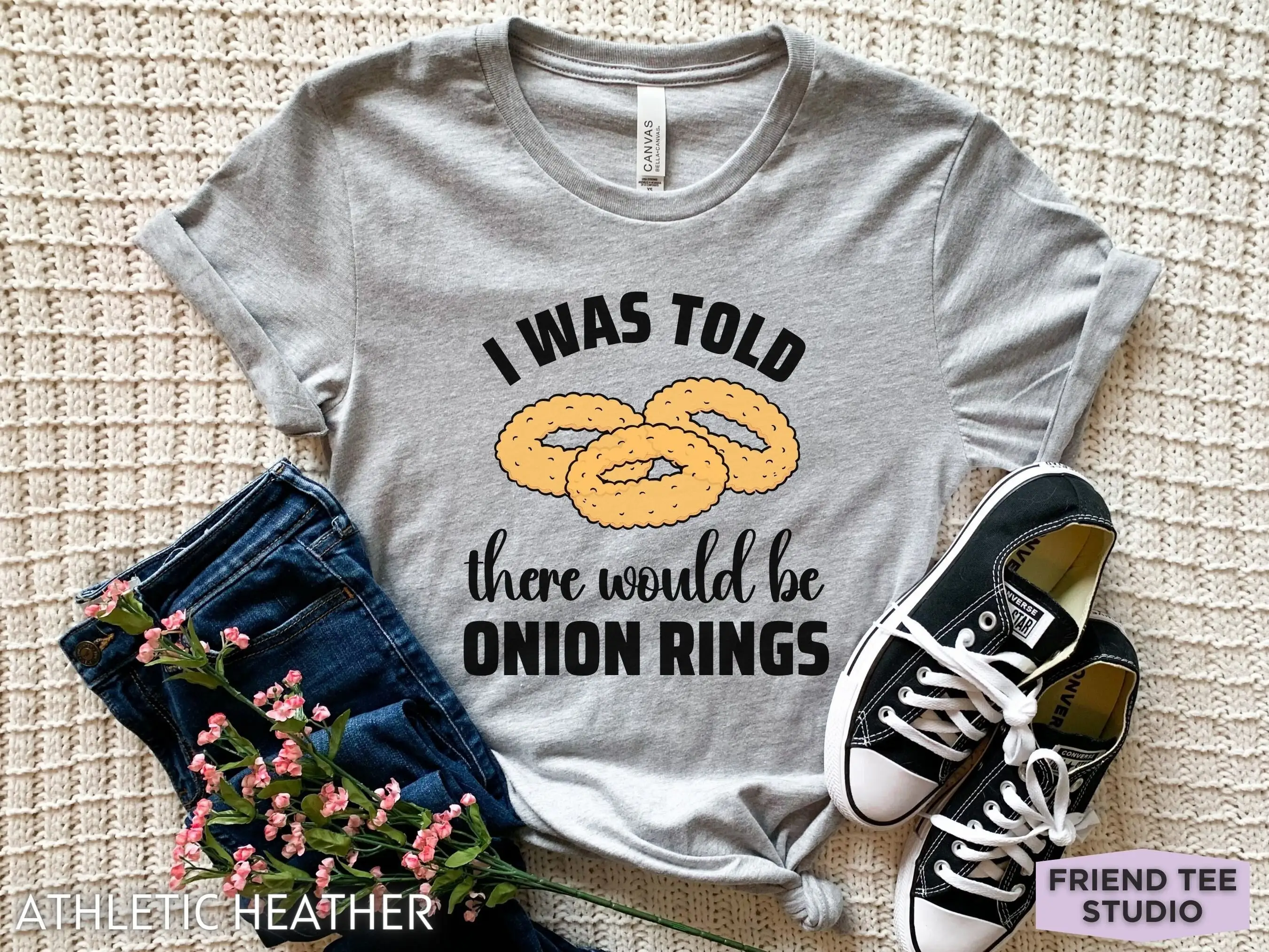 

Onion Ring T Shirt Funny Girls Kids Foodie Birthday Idea