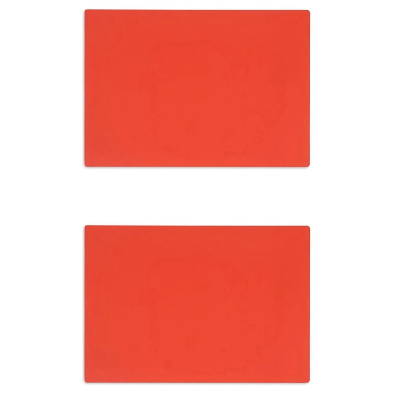 2X резиновый штамп для лазерного гравировального станка размером A4 2,3 мм (оранжево-красный)