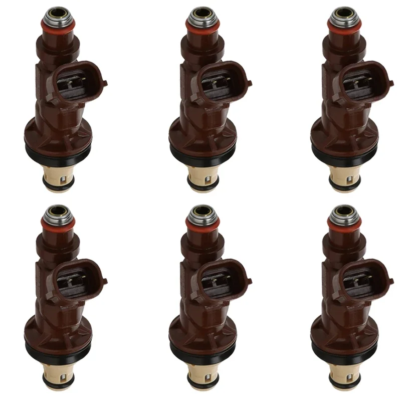 Set of 6 NEW Fuel Injectors 23250-62040 2325062040 For Toyota Tacoma Tundra 4Runner 3.4L V6