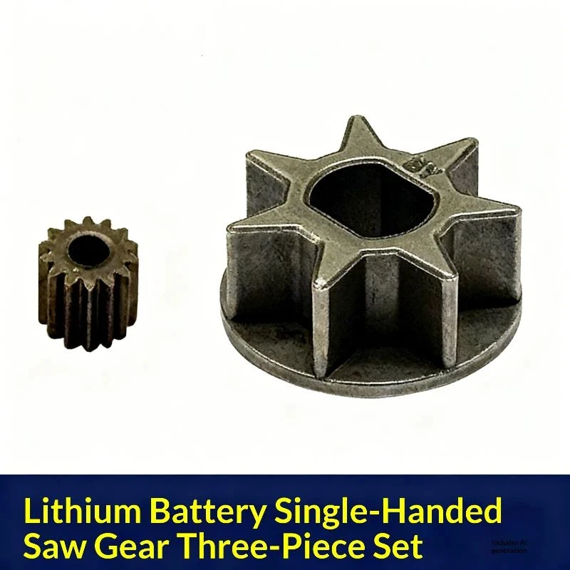 

Набор из 3 больших шестерен для мини-электропил 4/6 дюймов, одноручных цепных пил, литий-ионных пил, пил для валки леса, аксессуары для DIY