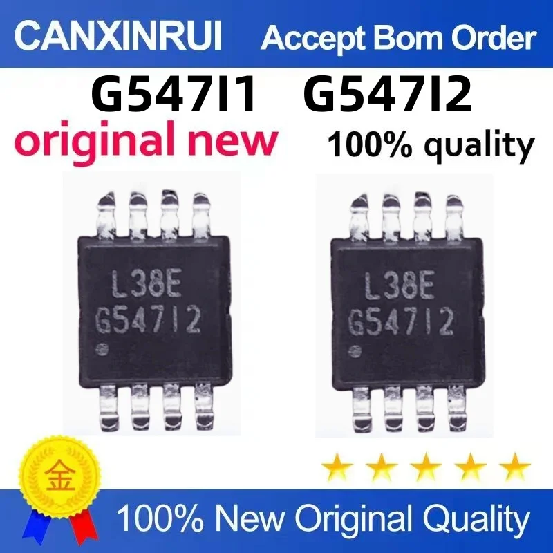 (20piezas)The new G547I1P81U G547I1 G54711 MSOP-8 G547I2 G54712 G547I2P81U