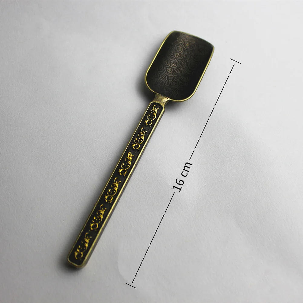 

Tea Coffee Scoop Teaspoon Teaspoons Measuring Loose Leaf Copper Seasoning
