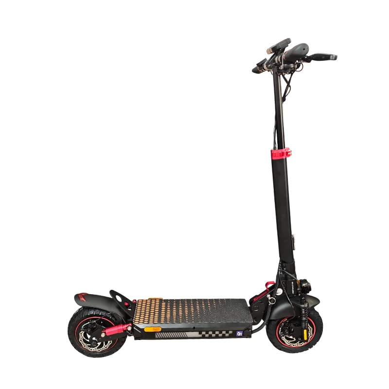 Wildstride 800W motor elektrische scooter 48V 15Ah batterij 60KM bereik 45km/u snelheid 10 inch off-road band Escooter 120kg belastbaarheid T4PLUS elektrisch step - afbeelding 1