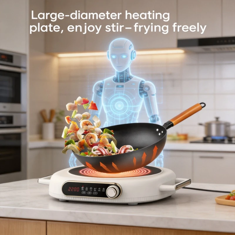 High Power Household Electric Ceramic Stove Energy Saving Light Wave Tea Cooking Stove