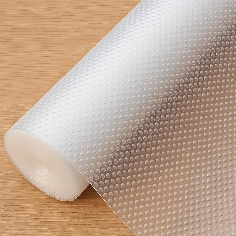 1 Rolle 60 * 500 cm Schubladenunterlage Anti-Rutsch-Pad Schubladenfutter EVA wasserdicht nicht klebend Anti-Rutsch-Teppich Küchenschrank Rack