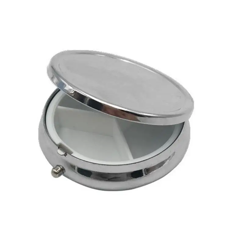 2 Compartment Portable Travel Jewelry Box Scratch Resistant Interior Practical Christmas Gift for Jewelry Lovers