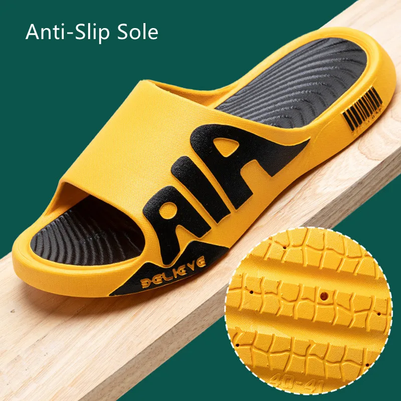 Sandal pria Anti selip sol tebal, sandal pria Anti selip, sandal pantai, sandal Flat, sandal Flip flop lembut, sepatu sol tebal, sepatu Anti selip, sandal pria senyap