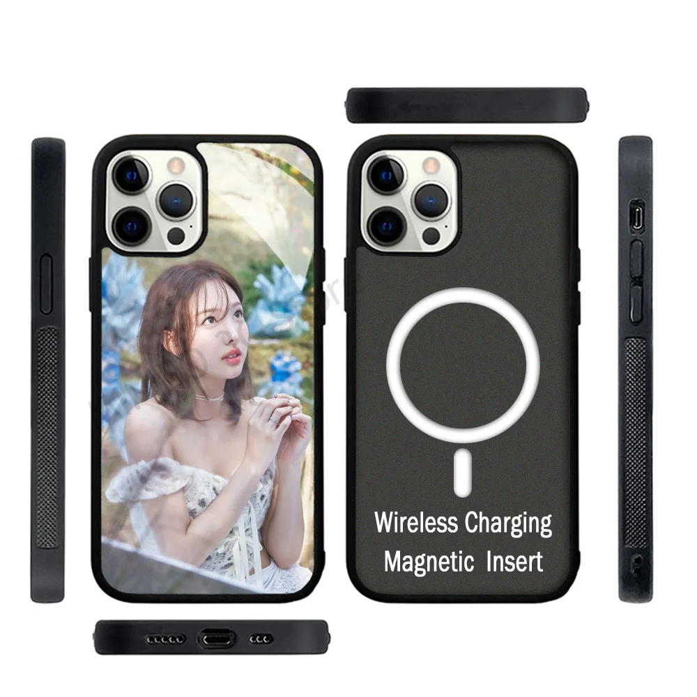 

Nayeon T-Twice Kpop Phone Case Strong Magnetic For IPhone 15 14 13 Pro Max 11 12 Mini For Magsafe