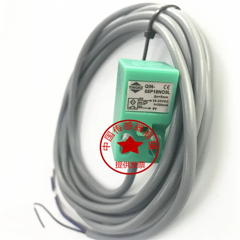 YINGKE QIN Series Proximity Switch Metal Sensor QIN-05P16NO3L QIN-08P16NO3L N03L for Industrial Automation
