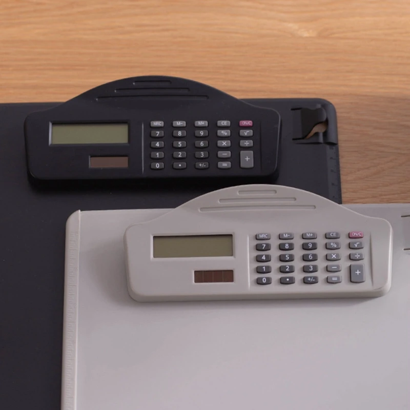 Hangable Calculator File Holder School Office Stationery for Calculating Writing