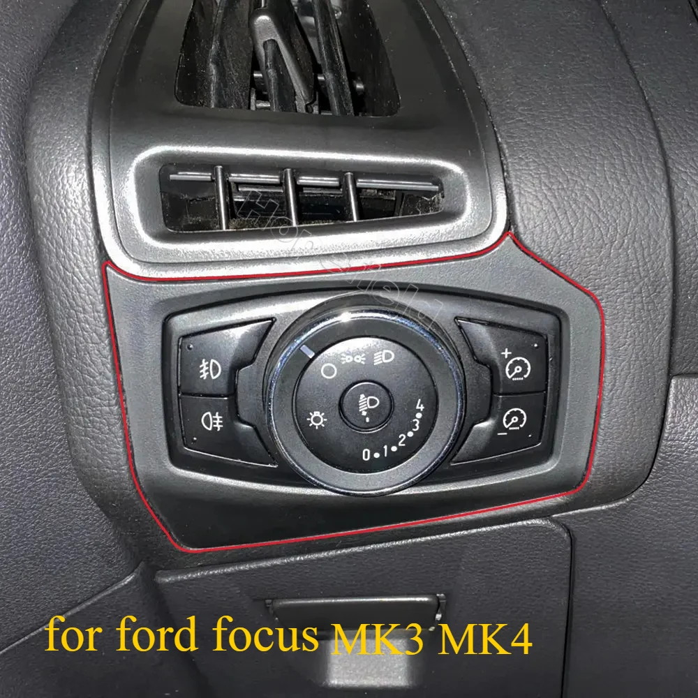 Car fog light Auto headlight switch sensor control upgrade for ford Focus 3 MK3 2004 -20011 4 MK4 2012-2018 modify accessories