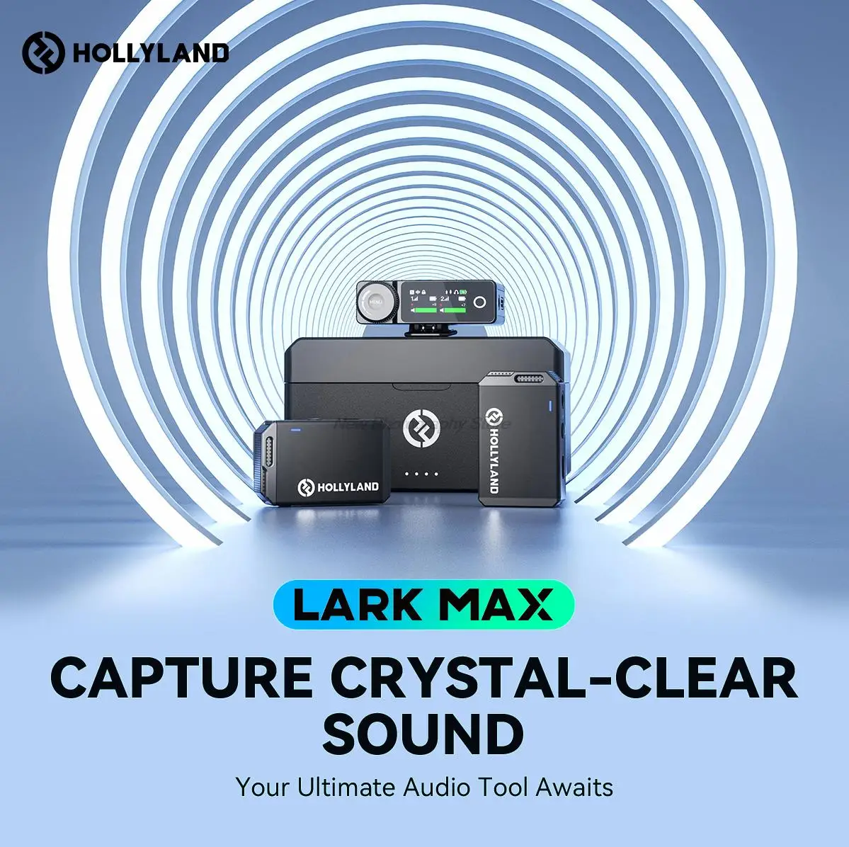 hlyland Lark Max Professional Wireless Lavalier Microphone for Photography Wireless Mic Video Studo Microfon Smartphone