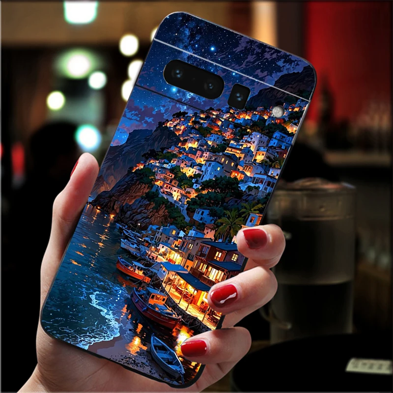

Phone Case For Google Pixel 10 9 Pro XL 9A 8 7 6 Pro Pixel 8A 7A 6A Pixel 8 7 6 5 Greece Turkey Italy Scenery Case