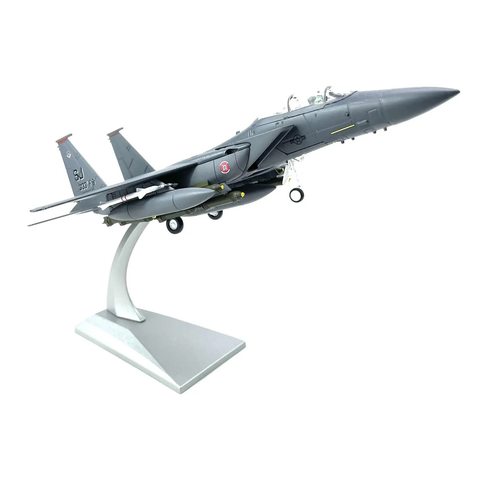 1:100 scala F 15E aereo da combattimento modello squisita miniatura per l\'arredamento