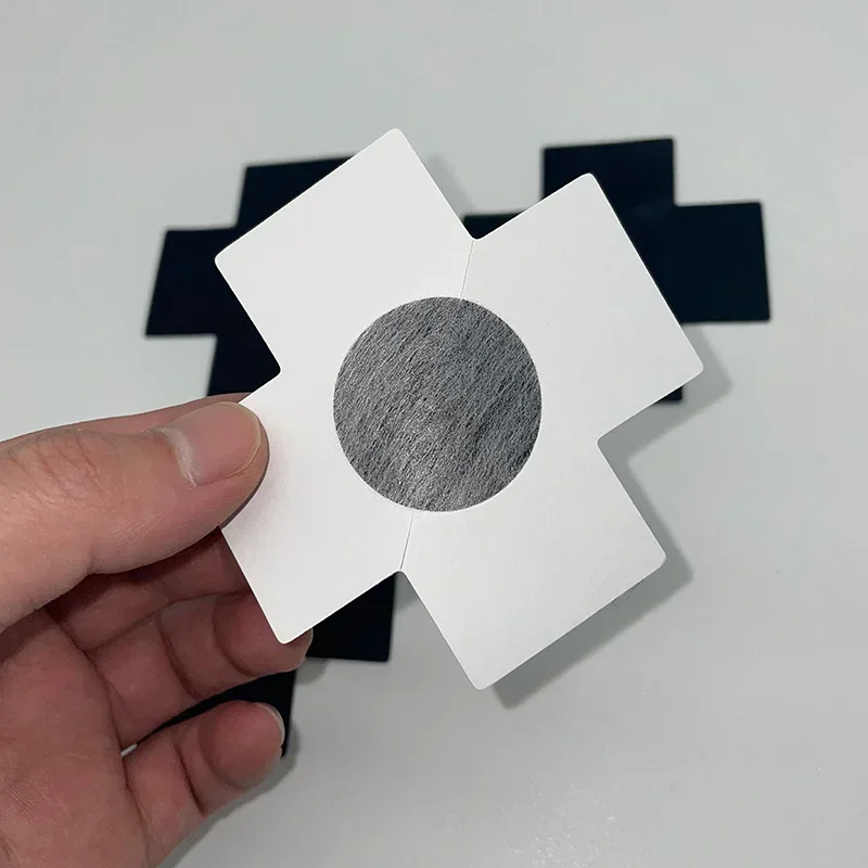 10 Pairs/20Pcs Hot Sexy Experience Cross/X Shape Disposable Self-Adhesive Disposable Satin Nipple Cover Breast Pasties Stickers
