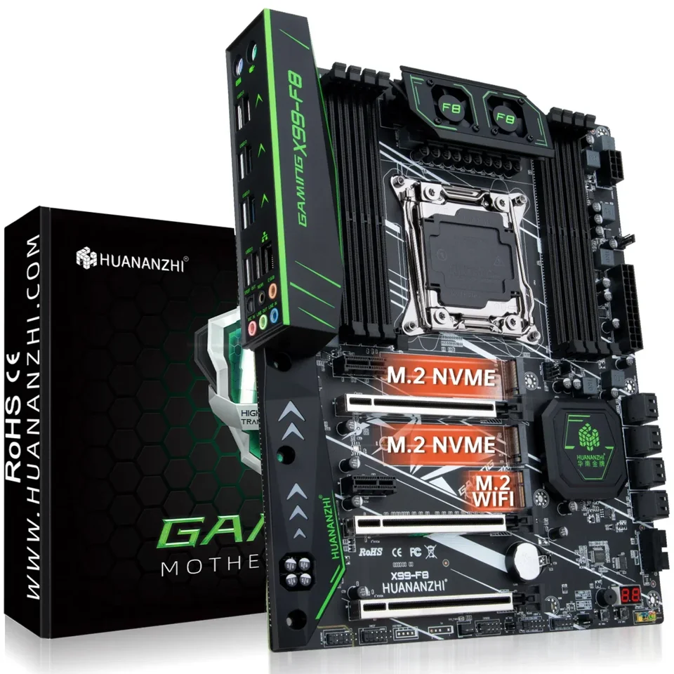 HUANANZHI X99 F8 X99 Motherboard With XEON E5 2697 v4 With 64GB 4