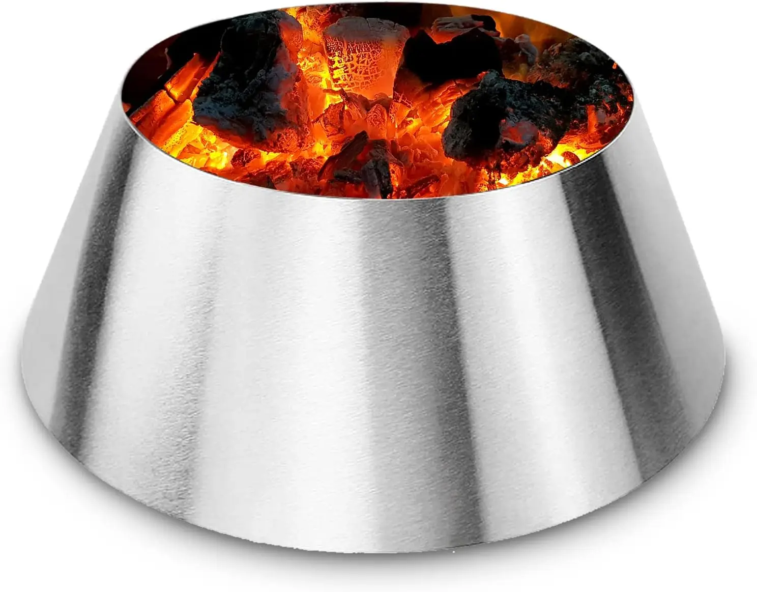 

BBQ Whirlpool for Weber 22' Kettle, Smokey Mountain 22, Stainless Steel Charcoal Grill Accessory
