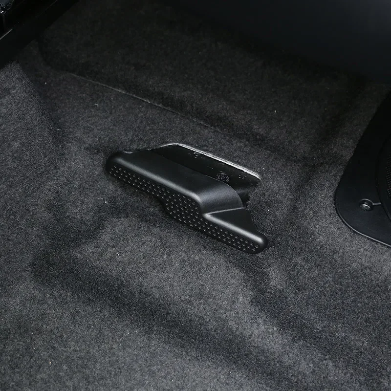 

For BMW X1 U11 2023-2025 ABS Black Car Seat Outlet Air Outlet Vent Protect Cover Trim Sticker Interior Car Accessories