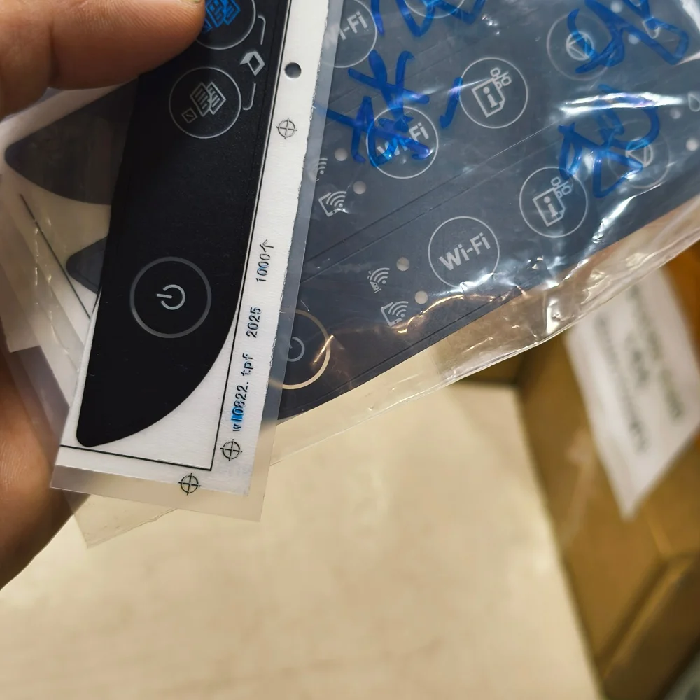 1PC Compatible New Button Stickers for Epson L1110 L3210 L3150 L3250 L3110 L3110 L3100 Panel Button Sticker