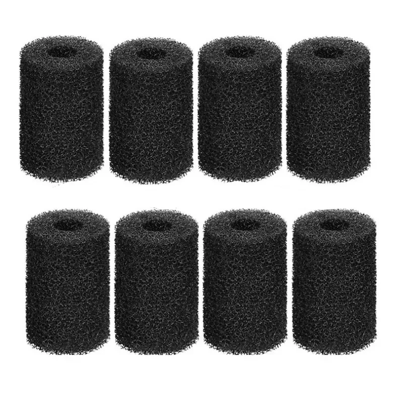 5pcs Foam Sponge Filter Inlet Sleeve Mesh Shrimp Nets Special Shrimp Cylinder Filter Inflow Inlet Protect Aquarium Accessories