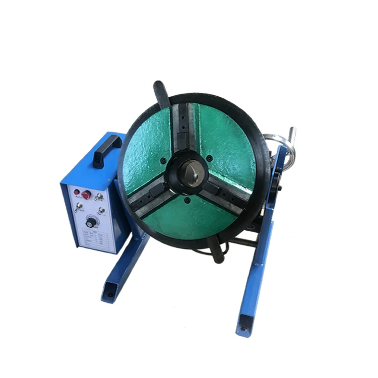 Supertech HBT 30kg Automatic Turntable Ring Seam Mechanical Positioner For Welding Rotary Holder Reducer Table 10kg Rotating