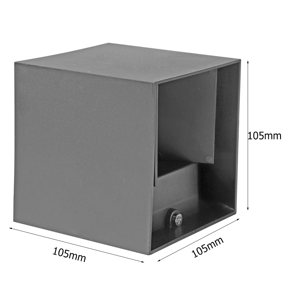 

Светодиодный настенный светильник 12 Вт, современный скандинавский светильник, настенный светильник с регулируемой степенью, 220 В, IP 65, водонепроницаемое настенное бра