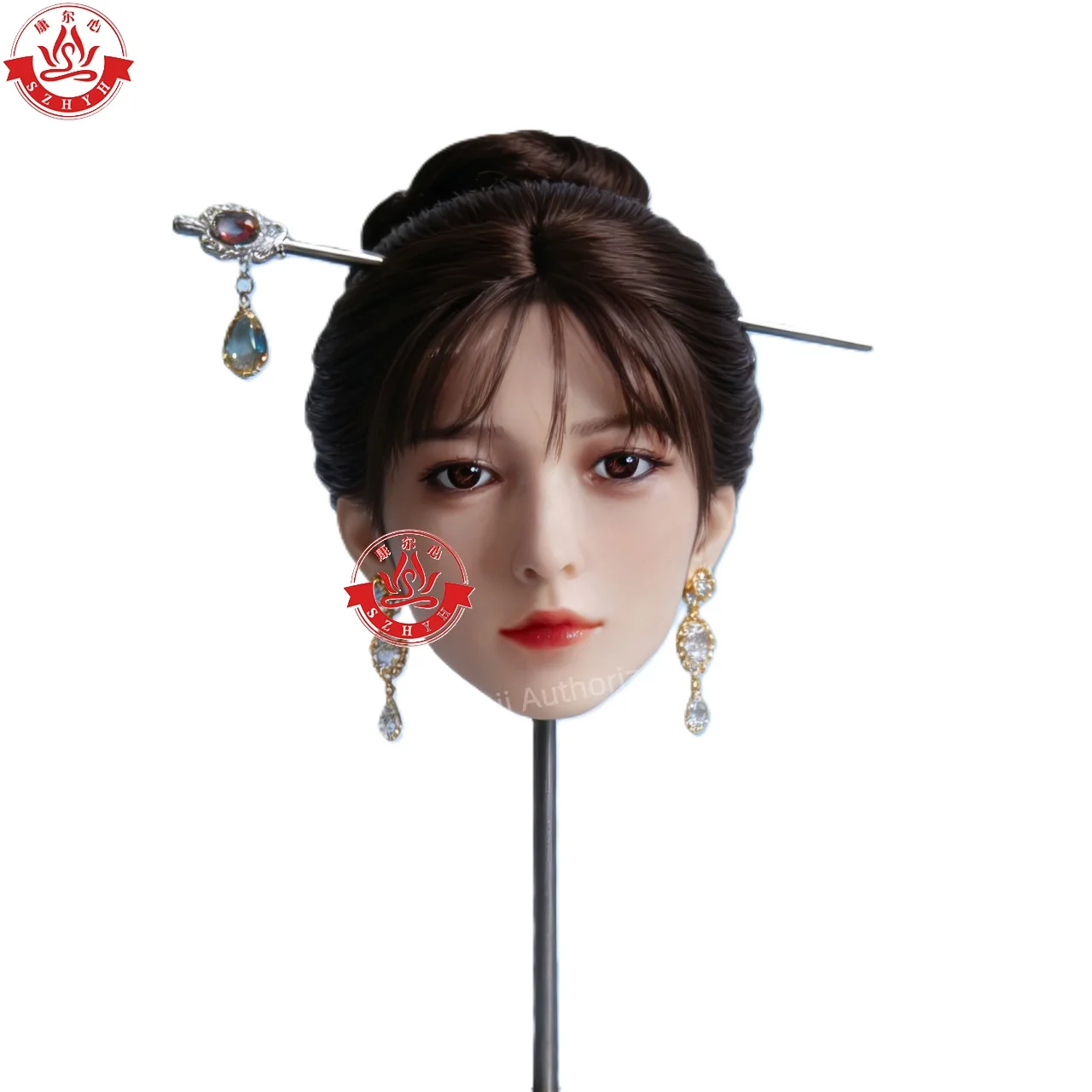 

Wonanii Food Grade Silicone Big Head HYH-SHB-XB-0107, M16 Interface Close Mouth, Makeup Practice, Hairstyle Design, Photography