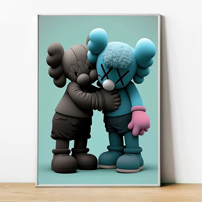 K-kaw-art Statue Poster Picture on the Wall Decoration Items Interior Posters Room Decor For Home Decorations Bedroom Stuff