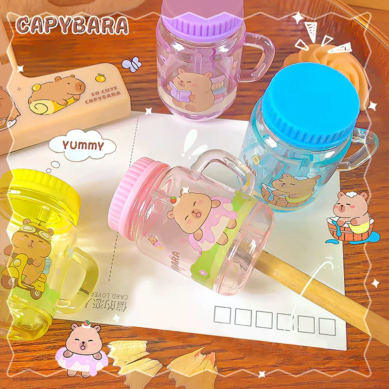 Sharpener Stationery 2pcs Kawaii Portable Capybara Creative Cartoon Supplies Student For Office Use Great For Journaling