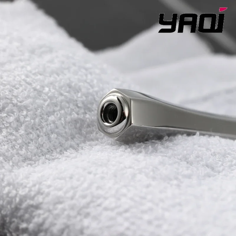 Ручка бритвы YAQI Flare из полированной нержавеющей стали 316, мужская безопасная ручка для бритвы, подарок на день рождения для парня