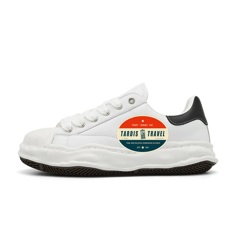 

Tardis TravelVintage Fashion Street Sneakers，The design is retro, stylish, comfortable, and versatile，Suitable for street fashio