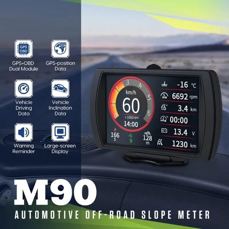 G7NA HUD Auto Head Up Display Tachometer Digitale Messgeräte Auto Müdigkeit Fahren Erinnerung – Detail 9