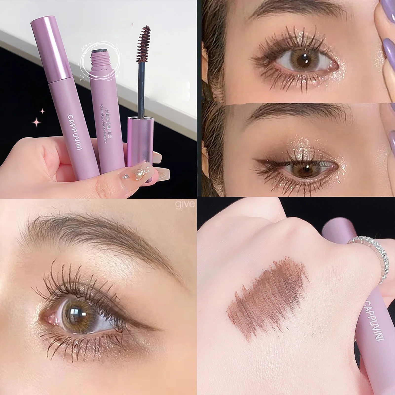 Curling langlebige Wimpern Mascara Longwear volle Abdeckung weiche Mascara für Frauen Mädchen Wimpern kosmetische Pr Verkauf