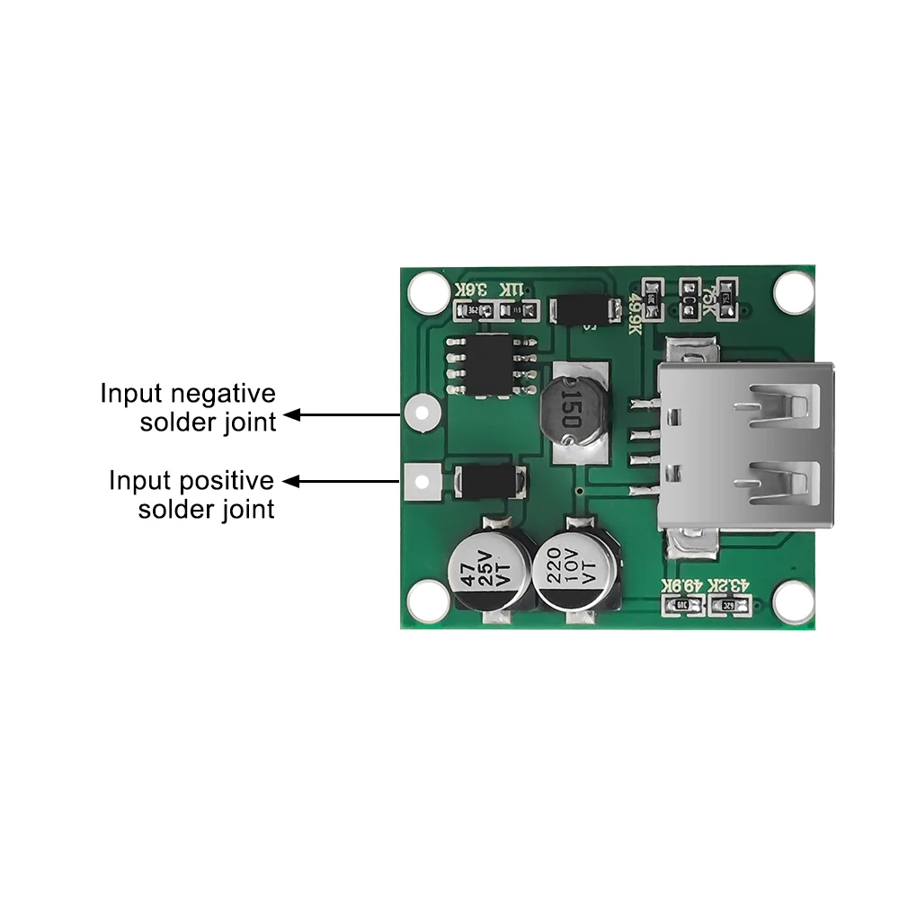 5V 2A Solar Board Power Bank USB Charge Voltage Controller Regulator Module Solar Lithium Battery Charging Board For Phone