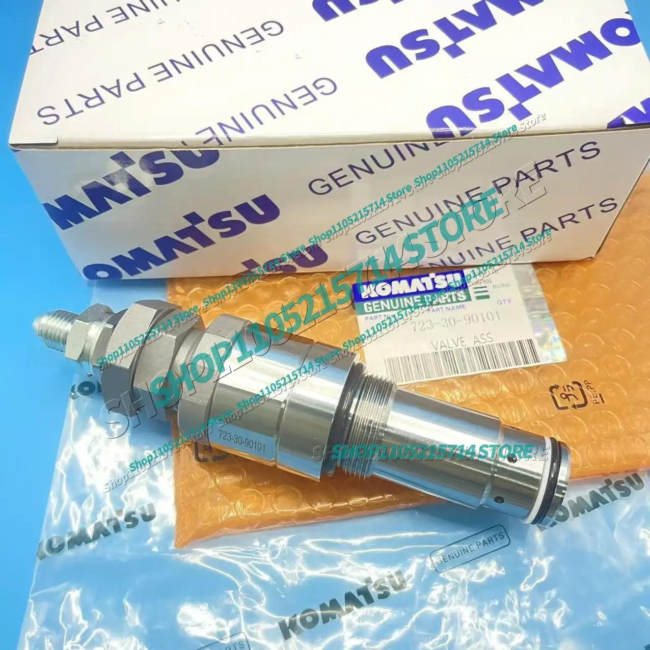 

723-30-90101 Relief Valve Assy Main Relief Control Valve Fits for PC100-6 PC120-6 Replacement Excavator Parts