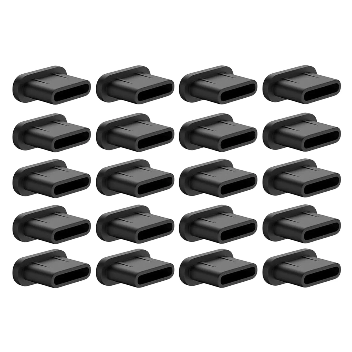 Silikon-Staubstecker Typ C Ladeanschluss-Schutz Stopper-Kappenabdeckung für iPhone 17 16 15 Pro Max Samsung Xiaomi Anti-Staub-Stecker