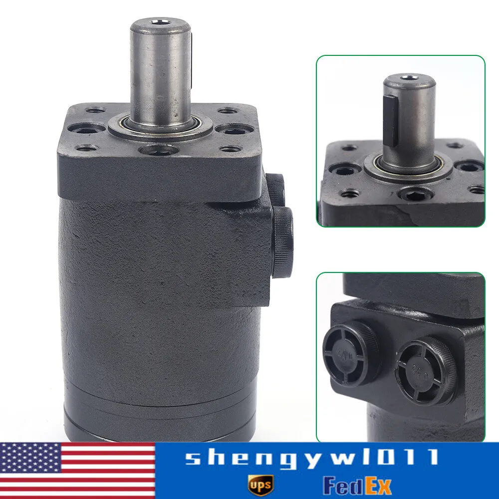 

Black Flange Mounted Hydraulic Motor for Char-Lynn 101-1003-009 Eaton 101-1003 Stable Characteristics, High Reliability