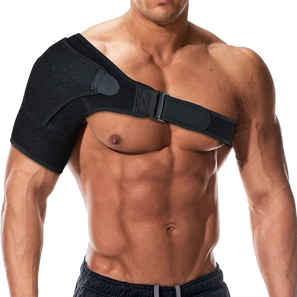 Pressure Adjustable Straps Cushioned Shoulder Protection For Men And Women Shoulder Brace Single