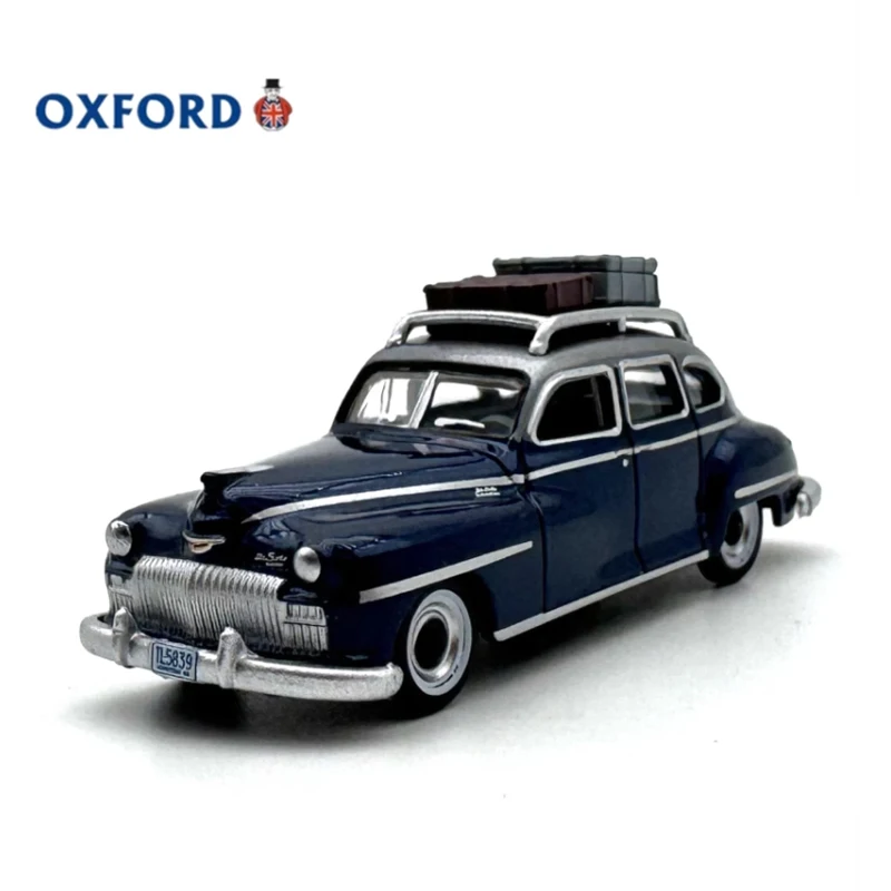 Diecast 1:87 Scale Alloy OXFORD The DeSoto Station Wagon Retro Car Model Finished Product Simulation Static Model Gift Display