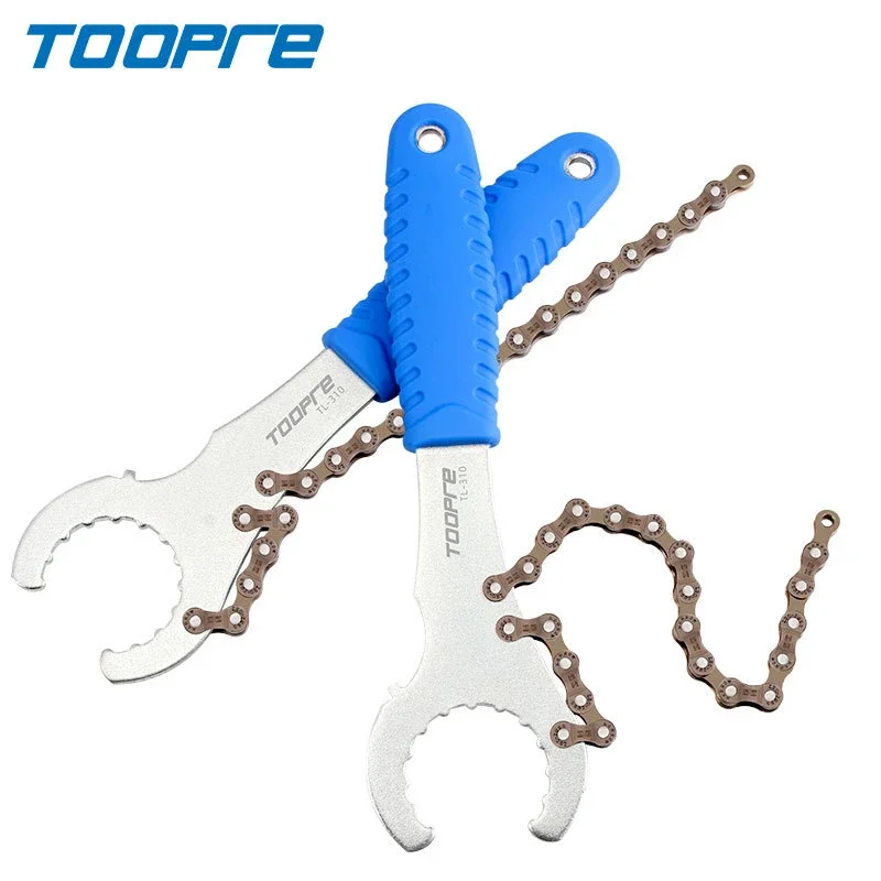 

TOOPRE Bicycle Cassette Sprocket Removal Tool EIEIO Mountain Bike Integrated Hollow Bottom Bracket Installation Wrench